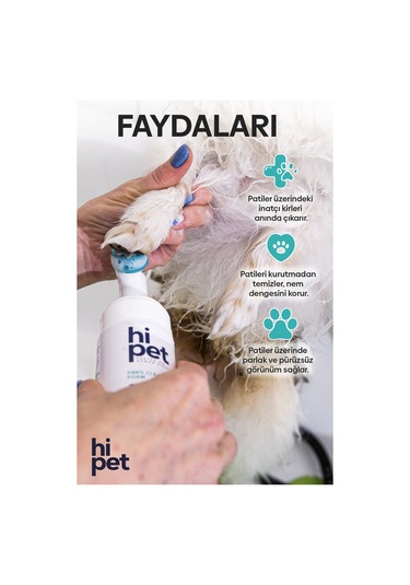 HiPet Köpek Pati Temizleme Köpüğü