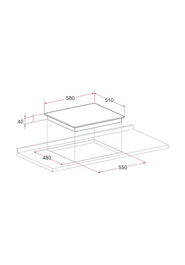 Termikel BO O64D5C B + BH B64E1 B + CH C6532C BB Siyah Ankastre Set
