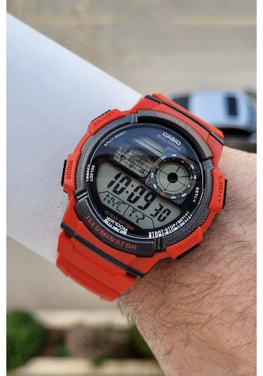 Casio Csgnct228 Erkek Kol Saati Kırmızı