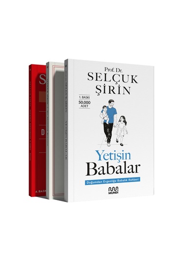 Prof. Dr. Selçuk Şirin Kitap Seti 3 Kitap