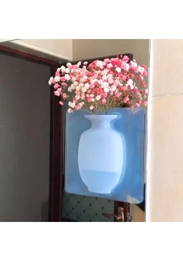 Yapışkan Vazo - Sihirli Vazo Çok Renkli