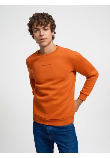 Loft Erkek Sweatshirt Mercan Lf2034268 25kp69000079 P69196 Mercan