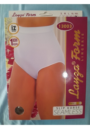 Layza Form 13003 Slip Yüksel Bel Korse Ten Ten