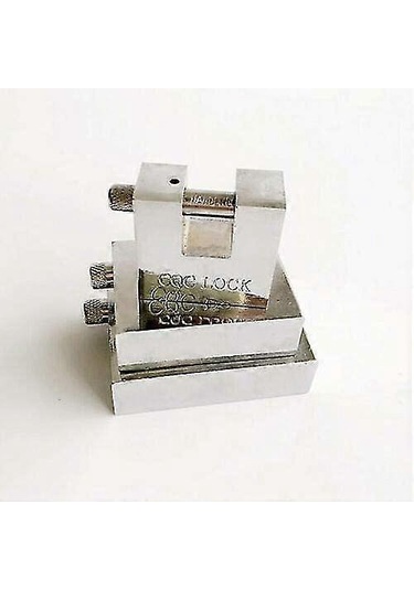 Sağlam Paslanmaz Çelik Kilit, Hırsızlığa Karşı Korumalı, 50 Mm Boyut, Nakliye Şirketi İçin 3 Anahtarlı Güvenlik Kilidi Shikai