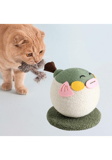 Suntek Kedi Tırmalama Sisal Topu Tırmalamaya Dayanıklı