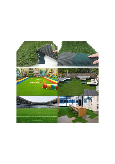 Homyl Yapay Çim Diken Bant Spor Alanları Çim Parkları 15cmx500cm