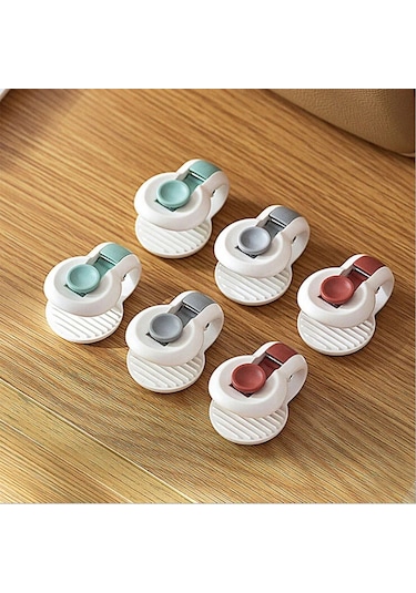 Green-6 Adet/takım Kaymaz Yorgan Yorgan Klipsi Plastik Battaniye Raptiye Klip Yatak Örtüsü Nevresim Sabitleyici Ev Eşyaları Yaratıcı Yorgan Klipsi