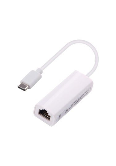 Type-c Usb Rj45 Ethernet 10/100 Çevirici Adaptör Win10/mac/linux
