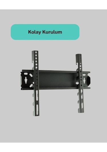 32-42 İnç Tv Askı Atı Kolay Kurulum Düz Ve Kompakt Tasarım
