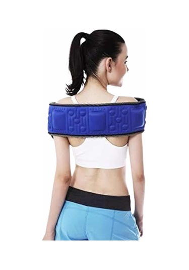 5 Motorlu Titreşimli Masaj Aleti Göbek Kemeri Selülit Cihazı Eritme Zayıflama Siyah