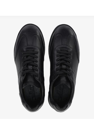 Greyder 18691 Erkek Hakiki Deri Bağcıklı Urban Ayakkabı Siyah