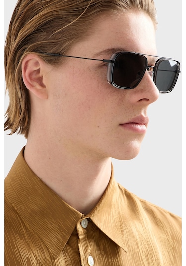 Emporio Armani Erkek Gözlük 0ea2162 300187 54 Mat Siyah-duman Gri