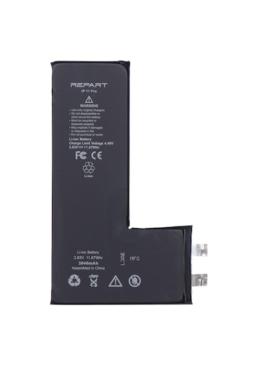 Apple Uyumlu iPhone 11 Pro Batarya Film'siz Puntalanabilir Cell 3046 Mah