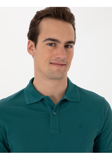 Pierre Cardin Erkek Zümrüt Tişört Basic 50302561-vr055 Zümrüt