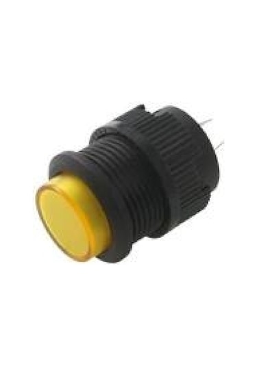 Çin Rl16-503ak-sr ,kontak-1a Sarı Kalıcı M16 Buton