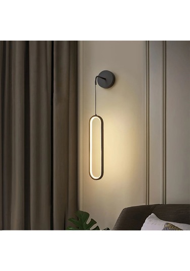 Elips Sarkıt Model Led Beyaz Işık Ultra Power Avize Aplik Aavizee