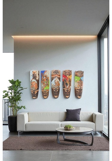 Dekoratif Aborjin Maskesi