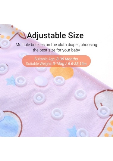 Trendooze Yumuşak Yeniden Yaş Ultra Kumaş Kullanılabilir Katmanlı Geeksen Emici Bezleri Bebek 6'lı 5 3 2 - - Ut 3 - 5 Yaş