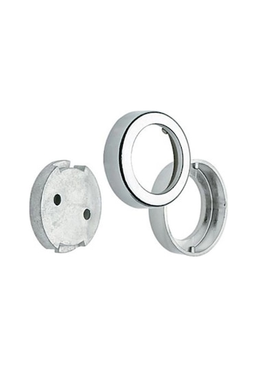 Metal Kapaklı Askı Flanşı Metal Taban Q 25 4 Takım
