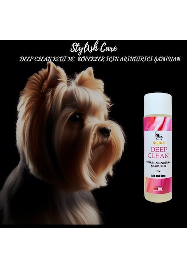 Stylish Kedi Köpekler İçin Deep Clean Arındırıcı Şampuan 250 ML
