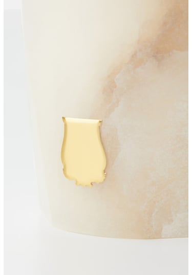 Trudon Atria Alabaster Lüks Kaşmir-amber Kokulu Mum Beyaz