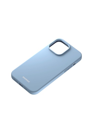 Momax Msap22xlb iPhone Uyumlu 14 Pro Max Magsafe Silikon Mavi Mavi