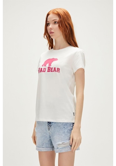 Bad Bear 21.03.07.010-C127 Logo Tee Kadın T-Shirt 001