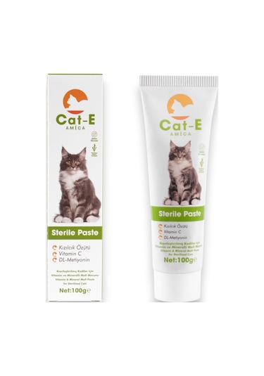 Amica Cat-e Sterile Paste Kısırlaştırılmış Kediler İçin Vitamin ve Minarelli Malt Macunu