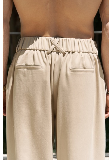 Mai Collection Geaohrid Bej Erkek Pantolon Bej