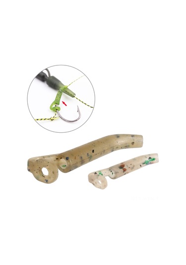 Kosona Balıkçı İğne Korumalı Kalkanları - Kamuflaj Renk - Küçük Boy - 30 Adet - Balıkçılık Doğruluğu Ve İğne Koruma