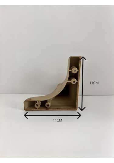 Homdep Kanepe Koltuk Tv Ünitesi Konsol Yükseltme Eva Model Plastik Ayak 10 Cm Açık Ceviz - 4 Adet - Açık Ceviz
