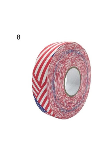 Hokey Bar Badminton Kolu Kavrama Bisiklet Gidon Kaymaz Bant Çok Renkli