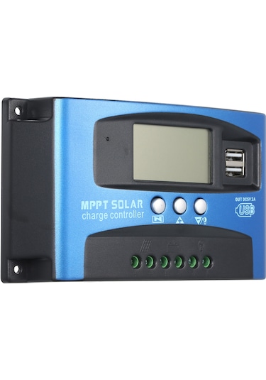 Fosenze 12v/24v Otomatik Uyumlu 60a Mppt Güneş Kontrolörü - Yüksek Verimli Akıllı Batarya Şarj Cihazı