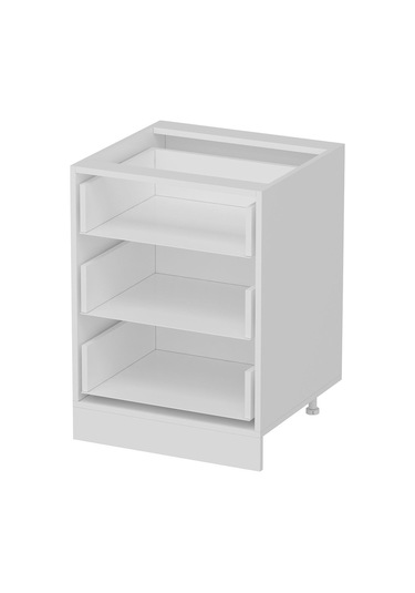 Minar Mutfak Modül Alt 3ç Nray 60cm Dolap Byz Mebran C Byz