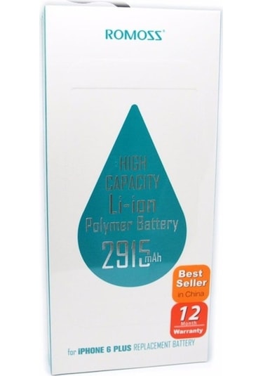Apple Uyumlu iPhone  6 Plus 2915mah Yüksek Kapasiteli Polimer Batarya