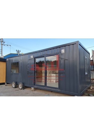 21 M² 1+1 Dış Dkp Sac,iç Betopan, Römorklu Konteyner