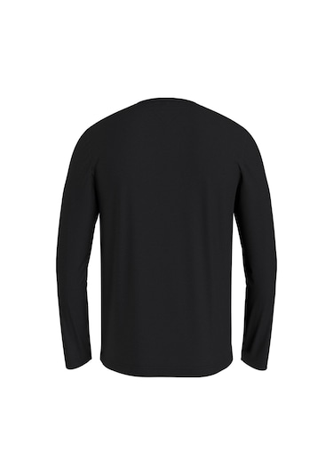 Bisiklet Yaka Siyah Erkek T-shirt Mw0mw09096bds Siyah