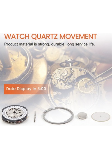 Xurunkeji Ym62a Ym62-3, 7t62a Kuvars Hareketi Date At 3 Saat Tamir Parçalarının Yerini Alır Gümüş