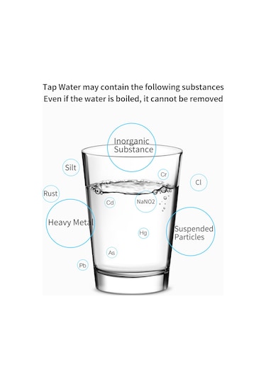 Reedark Musluk Su Filtresi - Seramik Kartuşlu Ev Tipi İçme Suyu Arıtma Sistemi