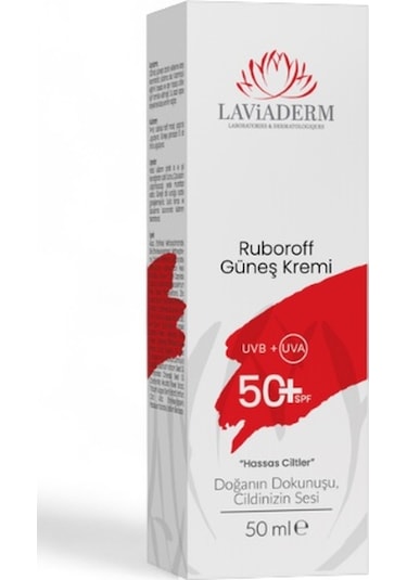 Kızarıklık Karşıtı Doğal Güneş Kremi SPF50+ 50 ML