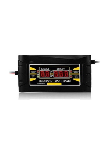 Tongxida 12v 6a Akıllı Otomobil Akü Şarj Cihazı - 150-250v Giriş, 3 Aşamalı Pwm, Lcd Ekranlı, Avrupa Şarj Aleti Son-1206d+