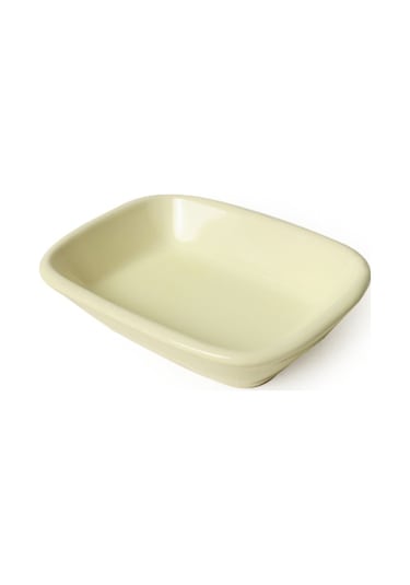 Keramika Sarı Dikdörtgen Çerezlik 11 Cm 6 Adet 103 Sarı Kase