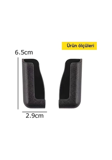 Yapışkanlı Telefon Tablet Standı Telefon Tutucu Siyah