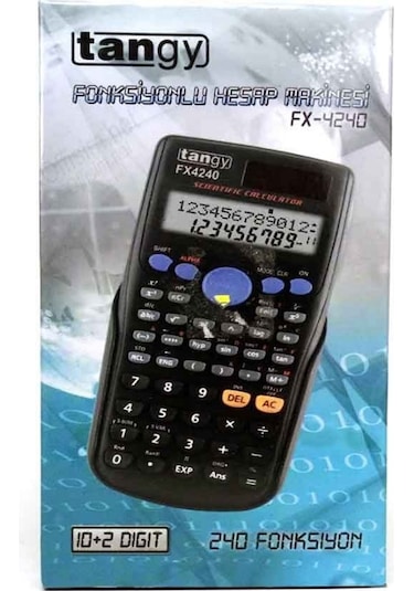 Tangy FX-4240 240 Fonksiyonlu Hesap Makinesi