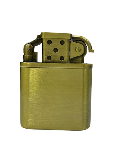 Sarı Pürmüzlü Gazlı Metal Çakmak 109468