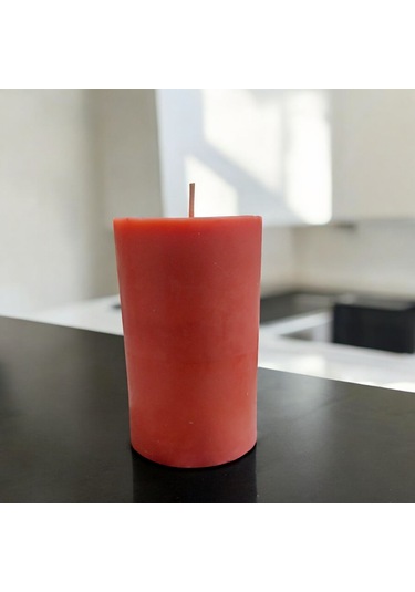 10 Cm Sütun Soya Mumu Kişiye Özel Renk Seçenekleri