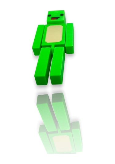 Loy3d Minecraft - Mikey Ve Jj 12 Cm Oynar Kol Ve Bacak, Boya Yok 1