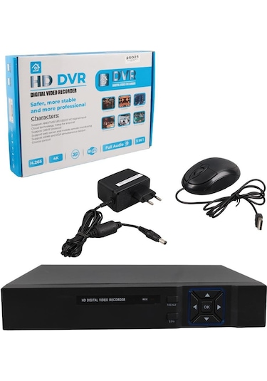 Drk Nvr 8010 10 Kanal 8mp H265+ Nvr Kayıt Cihazı