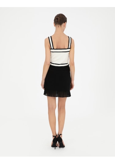 Pierre Cardin Kadın Siyah Etek Dokuma 50284024-vr046 Siyah