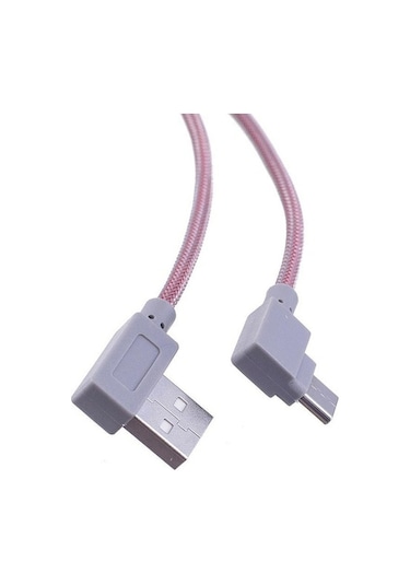 Trendooze Homyl 1 Metre 3.3 Ft Usb Type-c Sincronizasyon Şarj Cihazı Altın-gül Tarif Edildiği Gibi